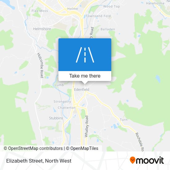 Elizabeth Street map