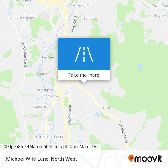 Michael Wife Lane map