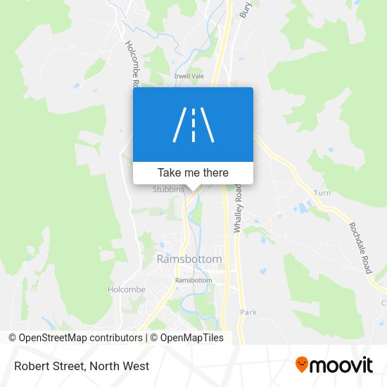 Robert Street map