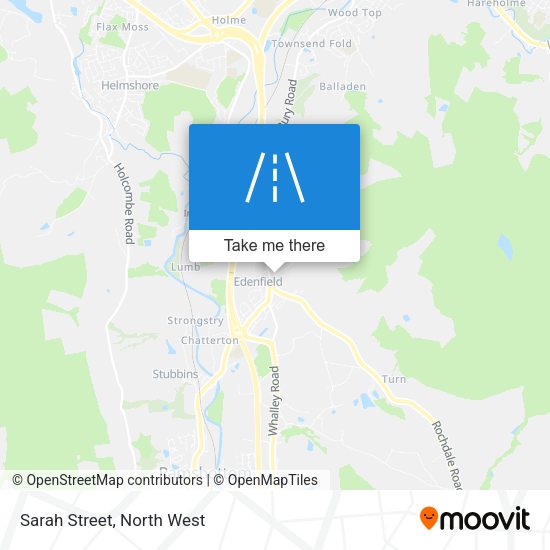 Sarah Street map