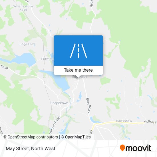 May Street map