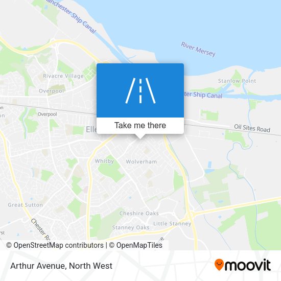 Arthur Avenue map