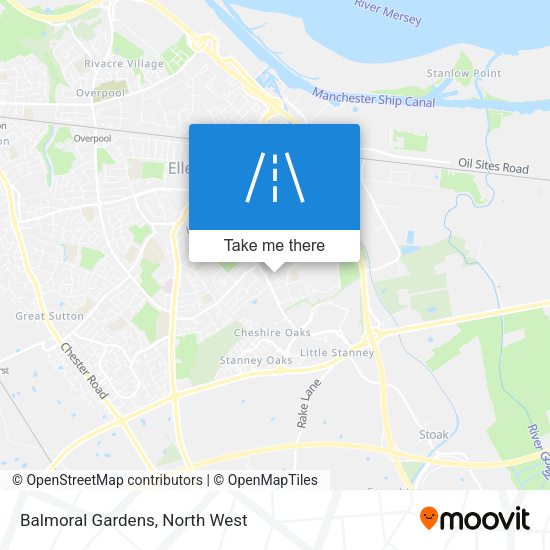 Balmoral Gardens map