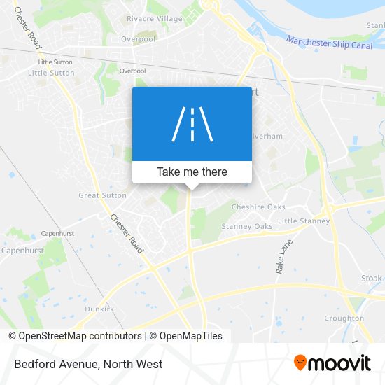 Bedford Avenue map