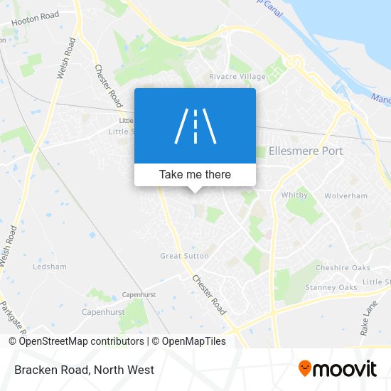 Bracken Road map