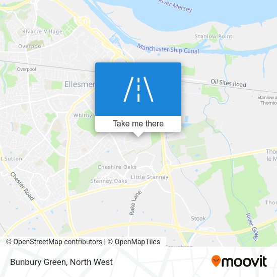 Bunbury Green map