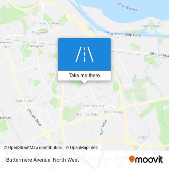 Buttermere Avenue map