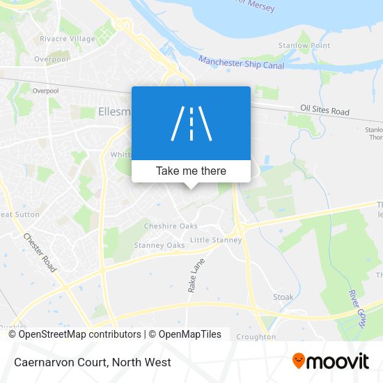 Caernarvon Court map