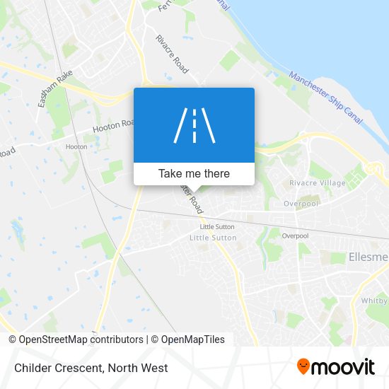 Childer Crescent map