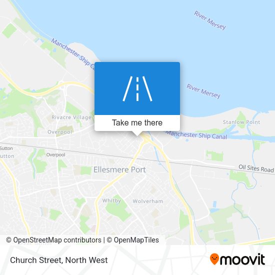 Church Street map