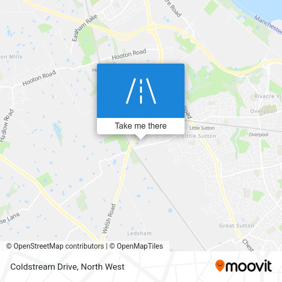 Coldstream Drive map