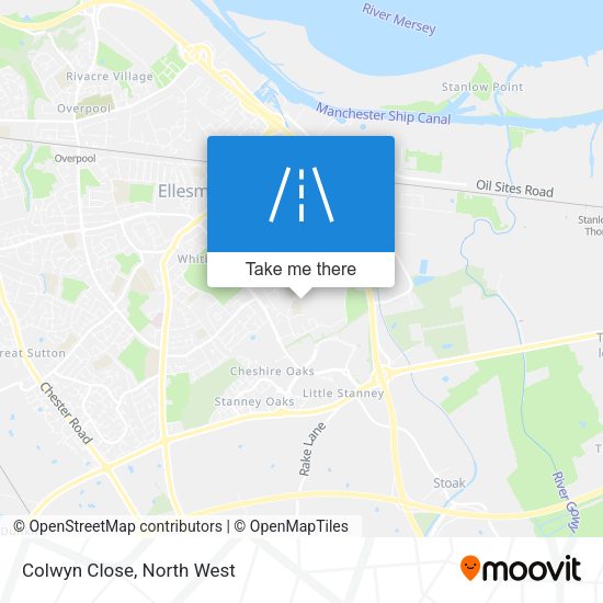 Colwyn Close map
