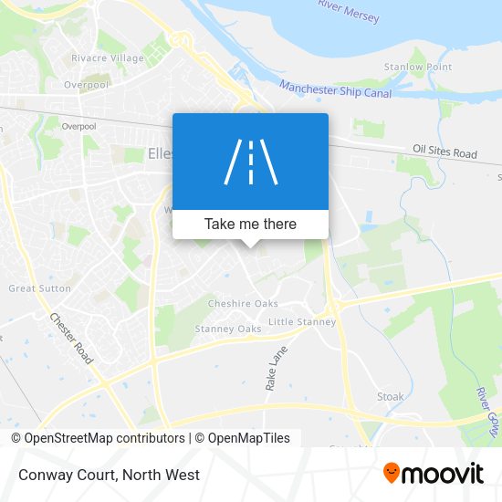 Conway Court map
