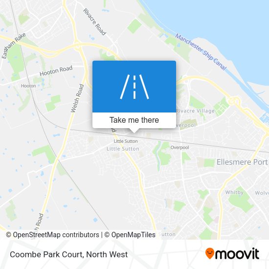 Coombe Park Court map