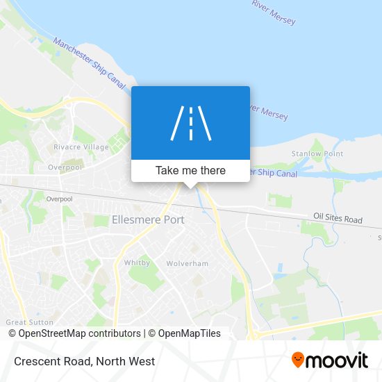 Crescent Road map