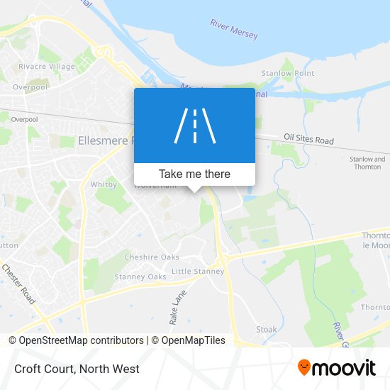 Croft Court map