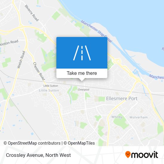 Crossley Avenue map