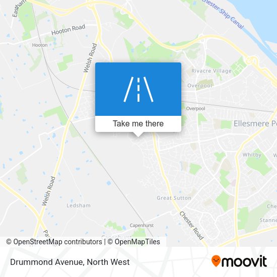 Drummond Avenue map