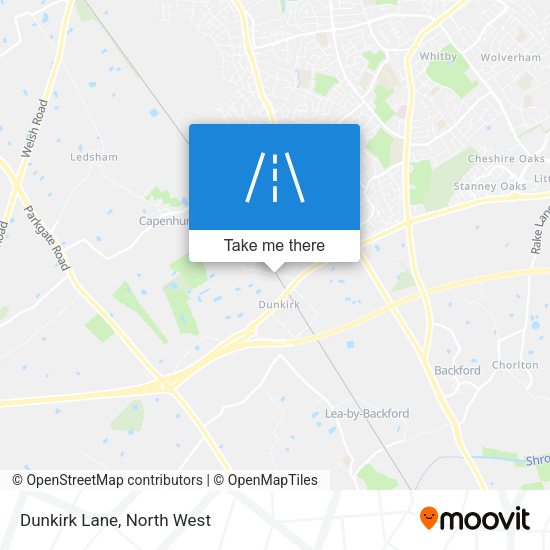 Dunkirk Lane map