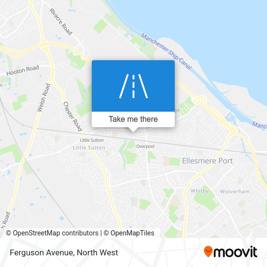 Ferguson Avenue map