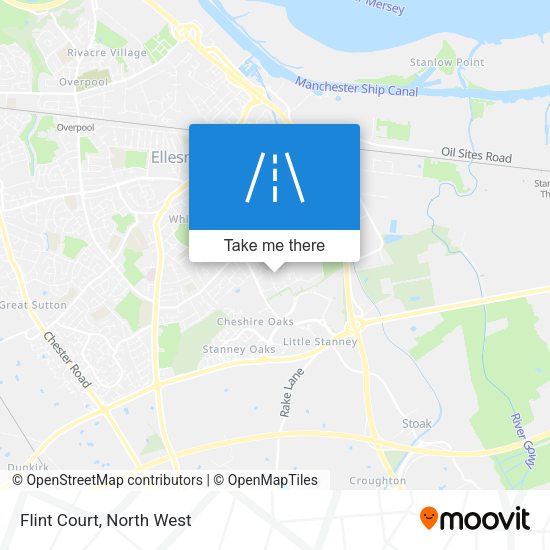 Flint Court map