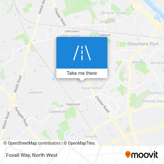 Foxall Way map