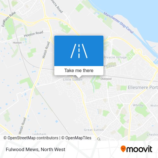 Fulwood Mews map