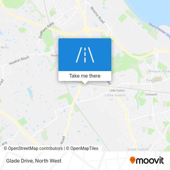 Glade Drive map