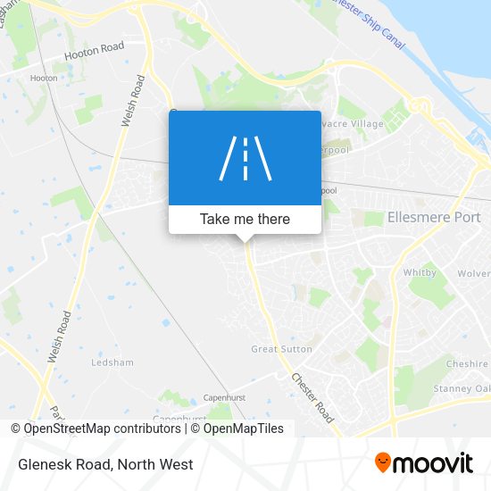 Glenesk Road map