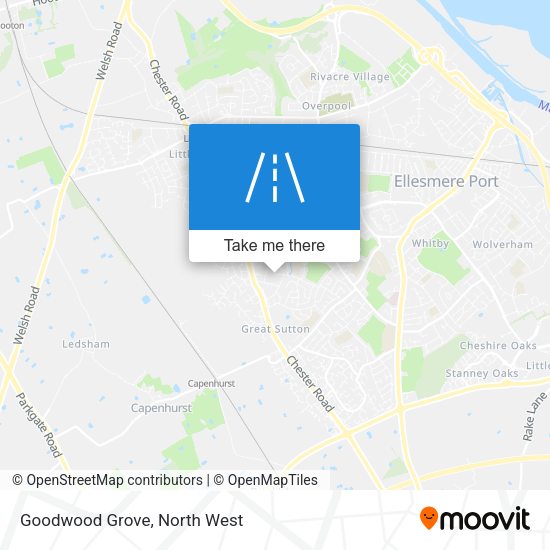 Goodwood Grove map