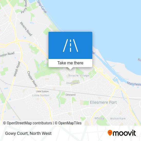 Gowy Court map