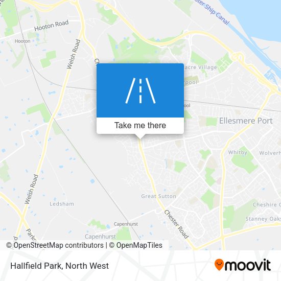 Hallfield Park map