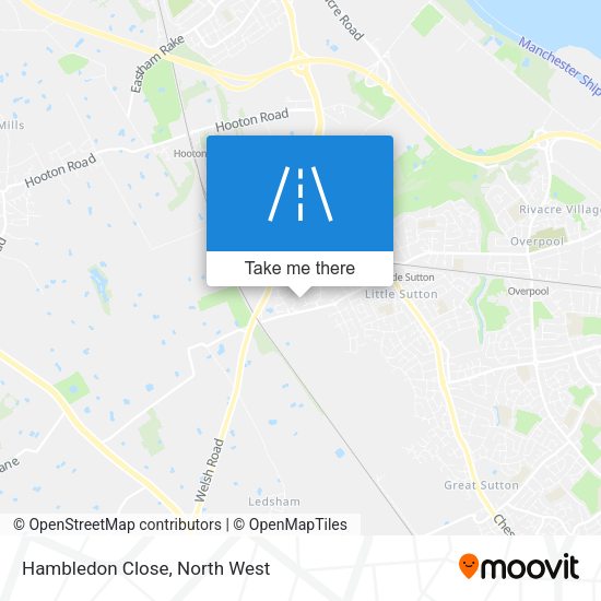 Hambledon Close map