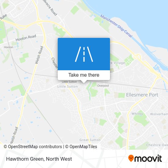 Hawthorn Green map