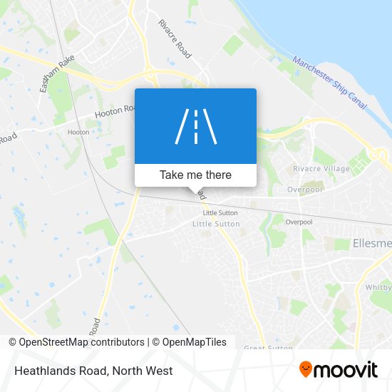 Heathlands Road map