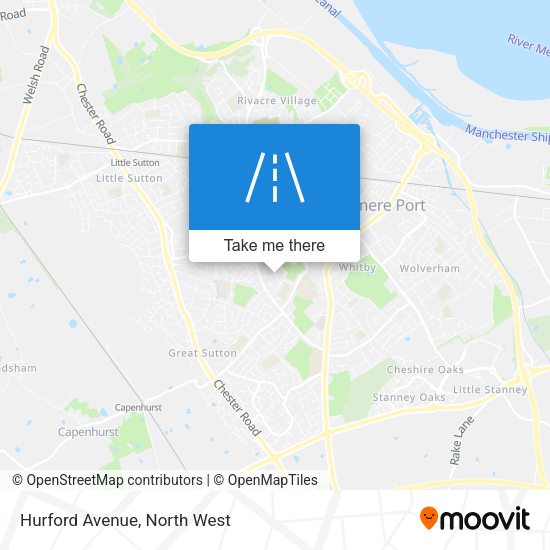Hurford Avenue map