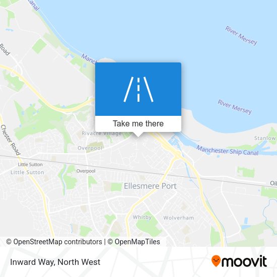 Inward Way map