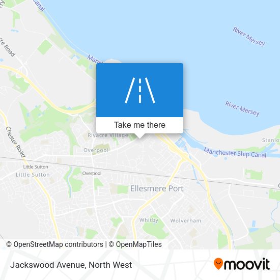 Jackswood Avenue map