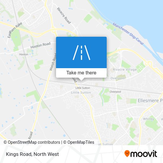 Kings Road map