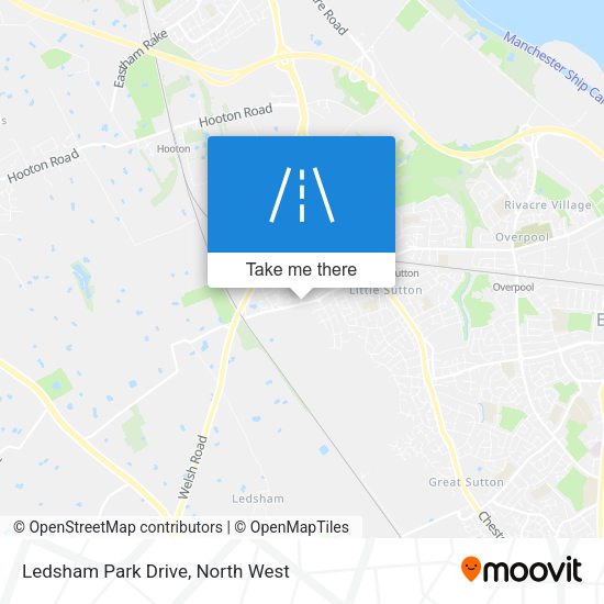Ledsham Park Drive map