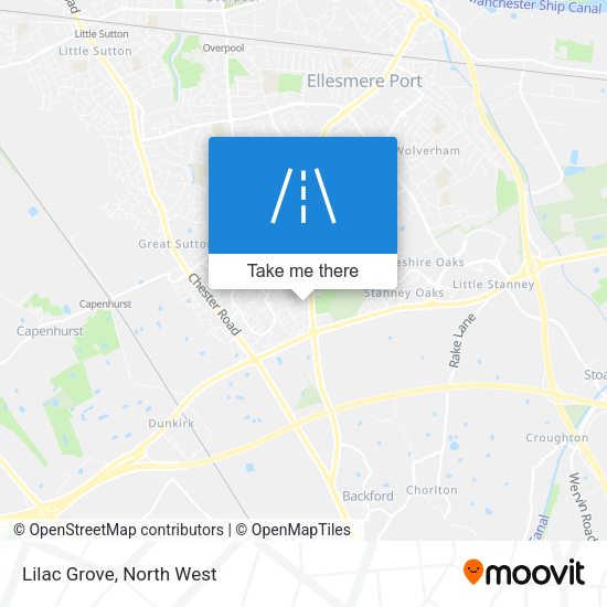 Lilac Grove map