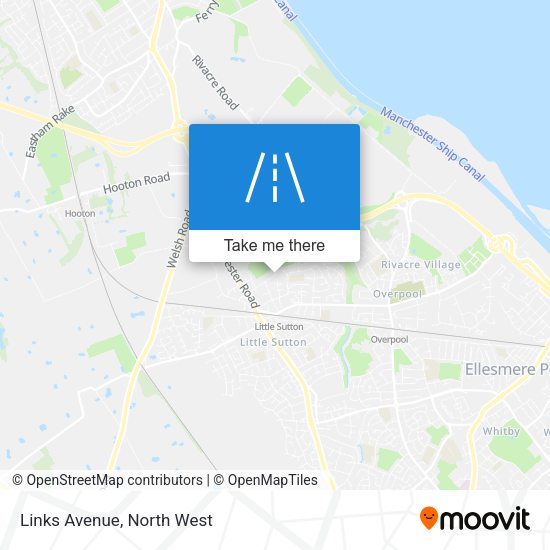 Links Avenue map