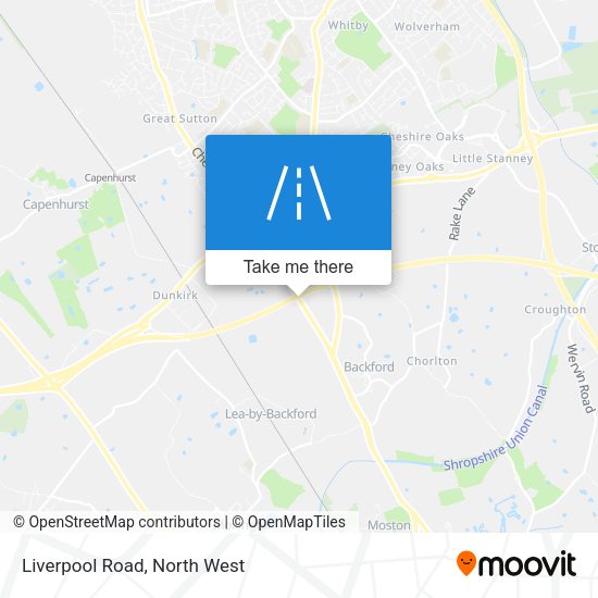 Liverpool Road map