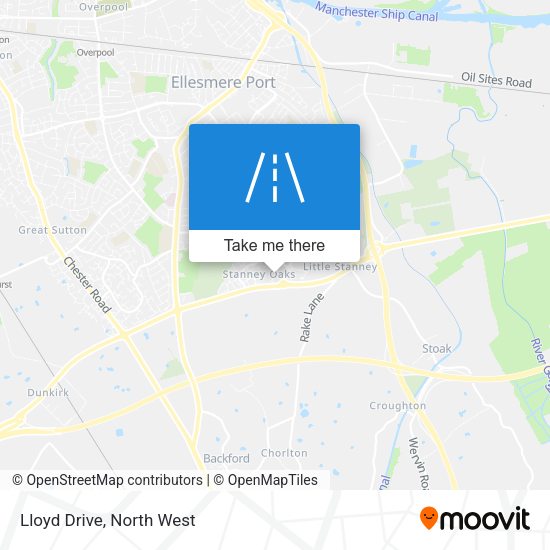 Lloyd Drive map