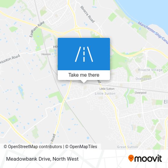 Meadowbank Drive map