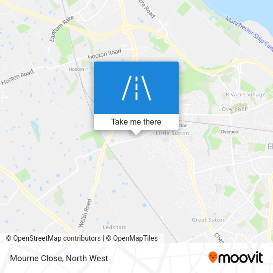 Mourne Close map