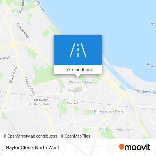 Naylor Close map