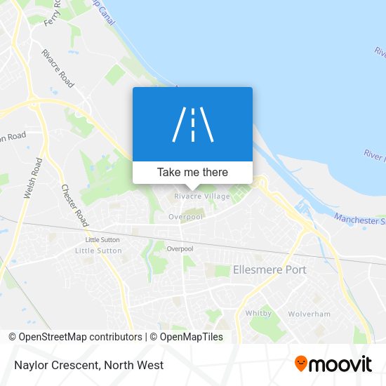 Naylor Crescent map