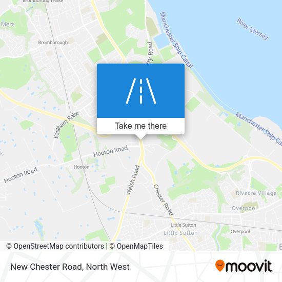 New Chester Road map
