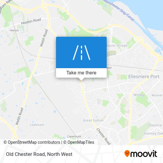Old Chester Road map